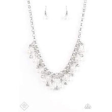 Load image into Gallery viewer, Paparazzi You May Kiss The Bride - White Necklace - Be Adored Jewelry