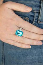 Load image into Gallery viewer, Be Adored Jewelry You Can COUNTESS On Me Blue Paparazzi Ring 