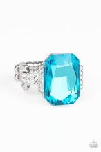 Load image into Gallery viewer, Be Adored Jewelry You Can COUNTESS On Me Blue Paparazzi Ring 